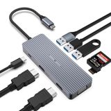 Tymyp USB-C Hub Docking Station Triple Display 4K HDMI voor Chromebook