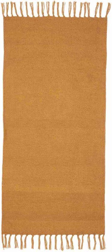KidsDepot Vloerkleed Hette Oker - 140x70 cm - Geel - Polyester