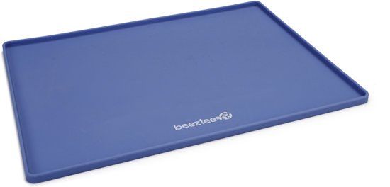 Beeztees Placemat - Hond - Siliconen - Paars - 40x30 cm