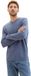 Tom Tailor - Gebreide trui met V-hals - Maat XL - vintage indigo blue melange