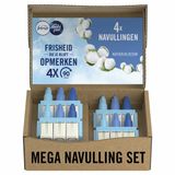 Ambi Pur / Febreze 3Volution Katoen Bloesem Elektrische Luchtverfrisser Navulling - 4 Stuks
