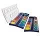 Pelikan 2056062 720631 verfdoos K24, 24 kwaliteitskleuren en 1 tube dekwit (7,5 ml), volgens DIN 5023, meerkleurig, Alleen verfdoos