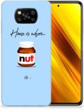 B2Ctelecom Xiaomi Poco X3 | Poco X3 Pro Siliconen Case Nut Home