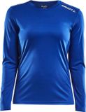 Craft Rush Running Longsleeve Dames - Royal | Maat: XS