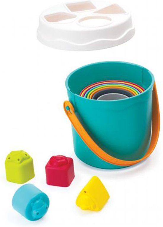 B-Kids Shape Sorting Stack N' Nest Buckets