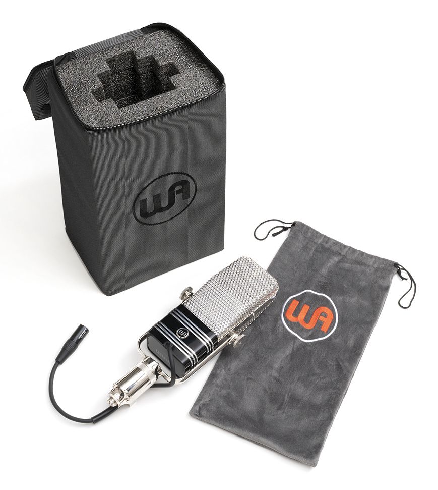 Warm Audio WA-44 Studio Microfoon Zwart, Roestvrijstaal