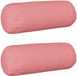vidaXL Kussensloop Roze Katoensatijn 2 stuks Ø 15 x 40 cm