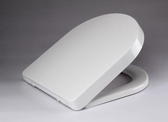 Wiesbaden Deeline softclose toiletzitting + deksel one-touch wit