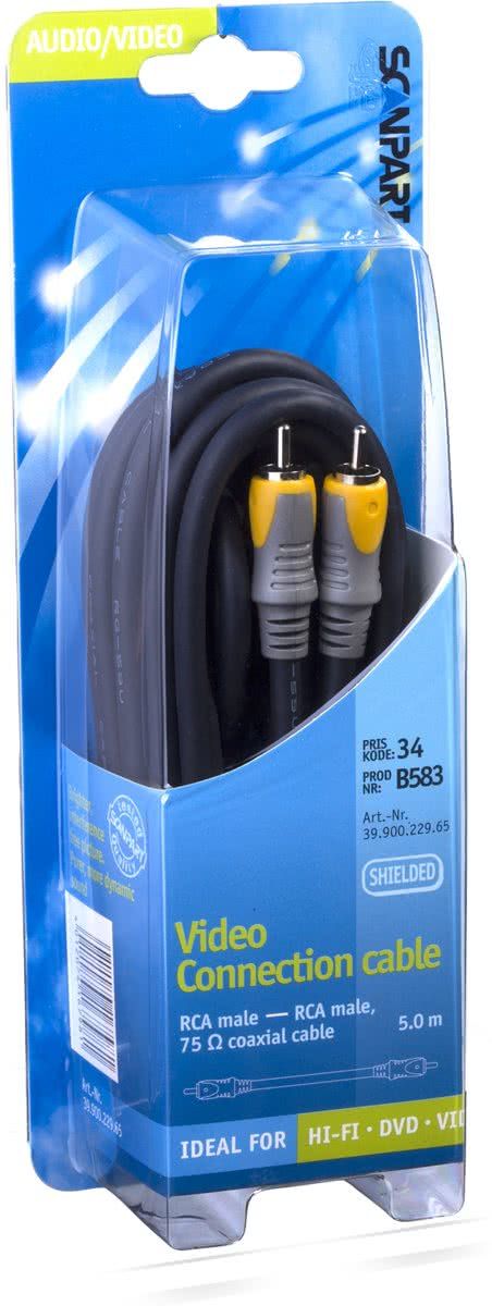 Scanpart aansluitkabel tulpM M digitaal coax 5 - 4012074167981