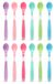 Munchkin 12 stuks baby- en peuterlepels met ergonomische handgrepen, vaatwasmachinebestendig kunststof bestek, BPA-vrije dessertlepels en lepels