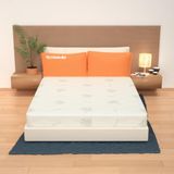 Miasuite Matras Waterfoam, 80 x 200 cm, hoogte 19 cm, afneembare orthopedische overtrek, model Lupin I