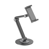 PureMounts® Tabletstandaard, 4,7" tot 12,9" tablets, 360° draaibaar, tot 1 kg draagkracht, siliconen pad, zwart