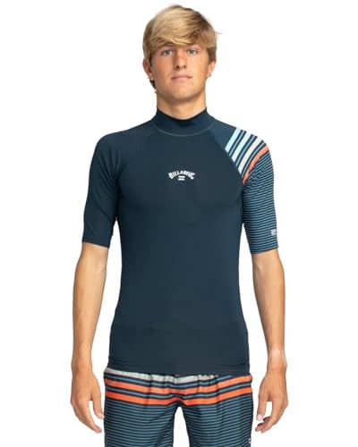 Billabong UPF 50 Rash Vest - Heren - Blauw - XS