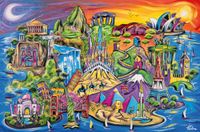 Erwachsenenpuzzle Ravensburger Puzzel voor volwassenen, 3000 stukjes, schatten van de wereld