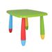 Mueblear 90046 Kindertafel Rechthoekig Kunststof Groen 73 x 58 x 48 cm