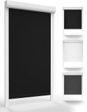 Sol Royal Rolgordijn - 60x175cm Zwart - SolReflect K24 Verduisterend