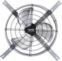 VEVOR Zolderafzuigventilator 1300CFM 380x200MM Instelbare Thermostaat