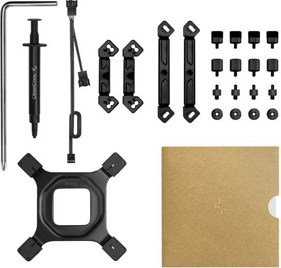 DeepCool AK620 Digital - CPU Cooler - Desktop - R-AK620-BKADMN-G - 1 year warranty