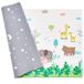 VEVOR Baby Speelmat, 55 x 82 inch Baby Kruipmat, Antislip Eendelig Zacht Gevoerd Baby Speelmat, Oprolbare Omkeerbare Vloermat, Waterdichte Activiteitenmat, Voor Baby's, Peuters, Zuigelingen, Buiktijd Spelen en Liggen