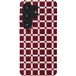 Selencia Vivid Backcover met MagSafe voor de Samsung Galaxy S26 Ultra - Check This Burgundy