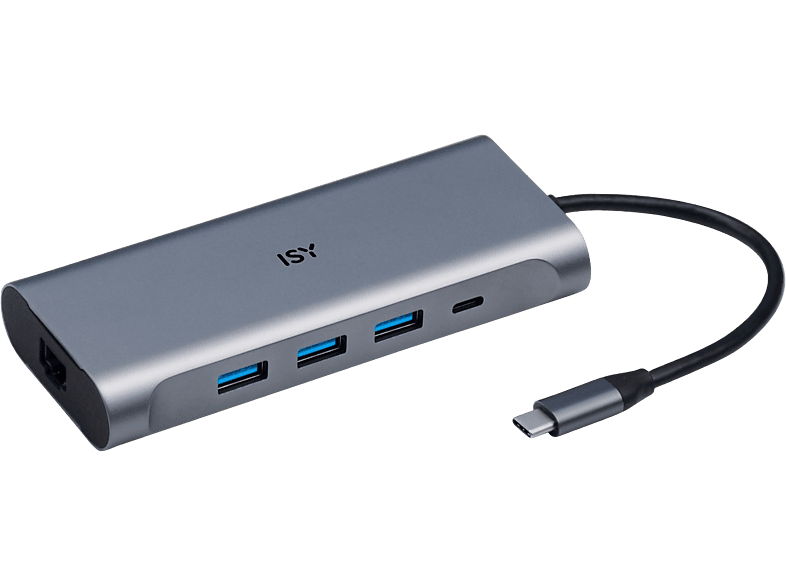 ISY IAD 1025-1 USB-C 6-in-1 Multiport Adapter - Power Delivery