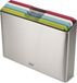 Joseph Joseph Folio Icon 4 Snijplanken in Stalen Houder