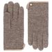 Roeckl Vingerhandschoenen 'FELTED WOOL' beige / donkerbeige / beige gemêleerd / taupe
