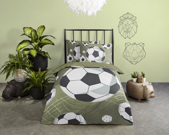 Pure Duvet cover Pure 140x220 + 1* 60x70 cm Green