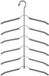 JJA Set de 6 cintres pour chemises en métal HANG'UP PLUS Argent