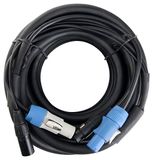 Pronomic Stage PPD-10 Hybridkabel Powerplug/DMX, Voedingskabel 3x 0