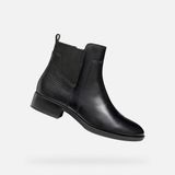 GEOX FELICITY DAMES ENKELLAARZEN ZWART MAAT 37,5