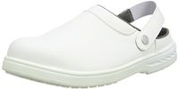Portwest FW31 Steelite Half Hoge Nubuck Schoen, SB HRO, Zwart, Grootte 38