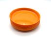 Kimmel Set van 6 platte borden, 14 cm, kunststof, oranje, herbruikbaar servies