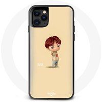 Maniacase Etui voor Iphone 13 Mini BTS TinyTAN Animatie Suga