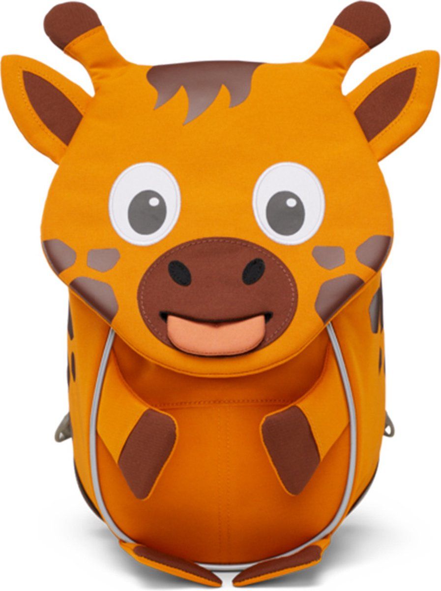 Affenzahn Kinderrugzak 4L Giraf Oranje Polyester 2023