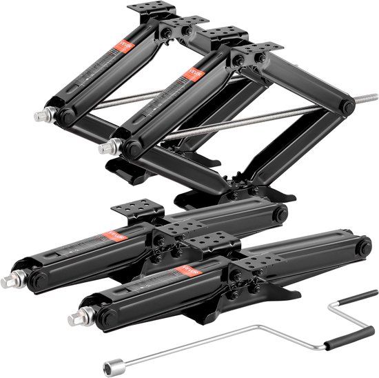 VEVOR RV Schaarkrik 4 stuks. Autokrik 2948 kg 103-595 mm