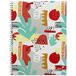 Silvine A4 draadgebonden notebooks, diverse Marlene West-ontwerpen. 160 pagina's, bekleed met marge. Ref TWA4MW