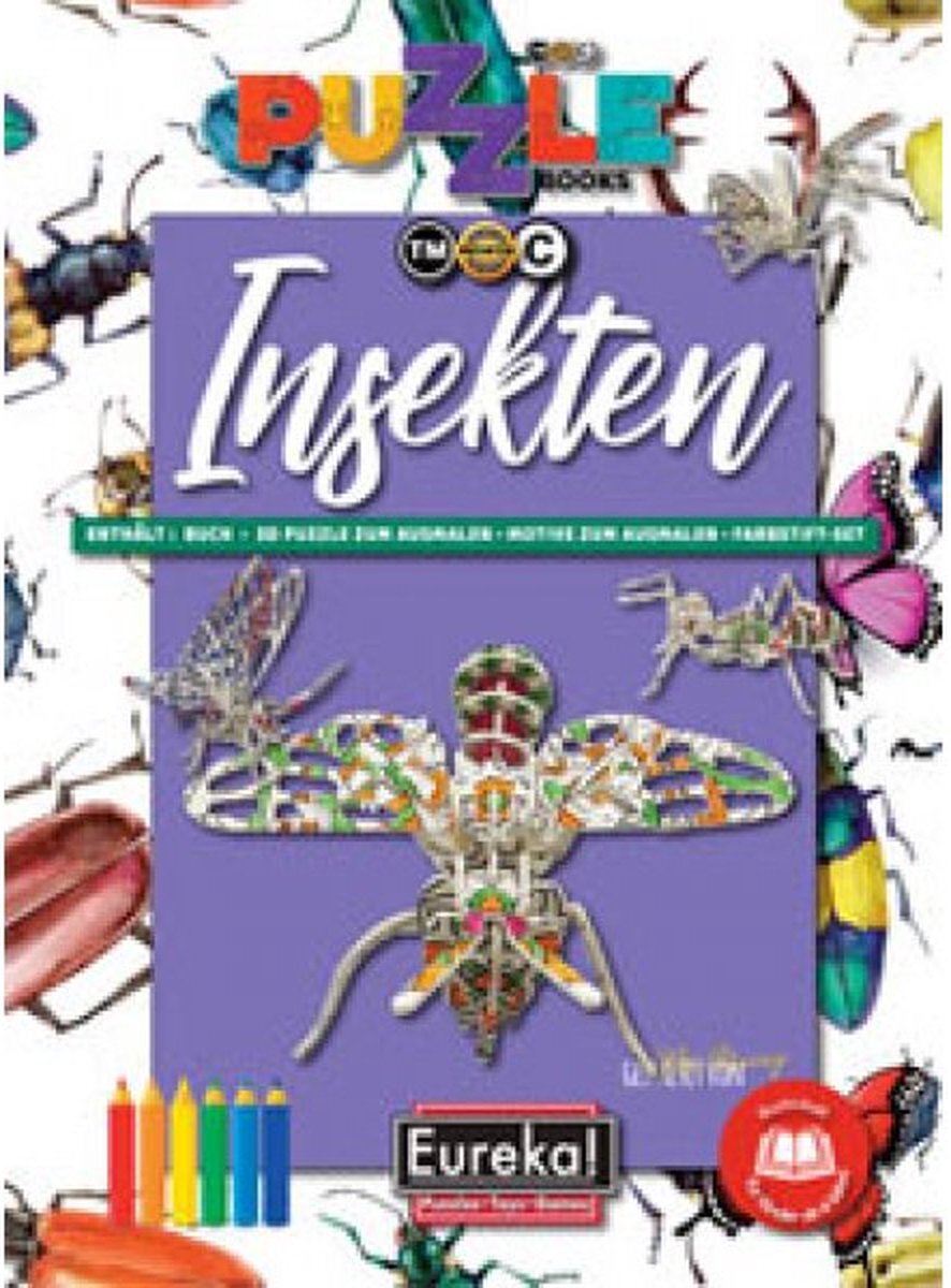 Eureka Puzzelboek Insecten