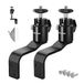 NEEWER Support mural et plafond type E, support mural pour ring light avec rotule amovible, goujon de 5/8 pouce, vis de 1/4 pouce pour flash stroboscopique appareil photo moniteur éclairage de studio, charge maximale