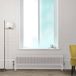 Hudson Reed Radiateur style fonte rétro horizontal – Rose – 30 cm x 141,5 cm – Triple rang – Windsor