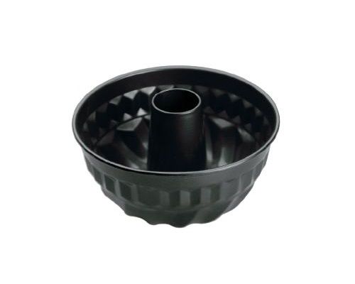 Metaltex 22.06.39 - Bakplaat - Rond - 220 mm - Zwart