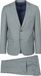 Suitable Sharkskin Kostuum Wol Groen - Maat 54 - Heren