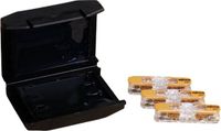 CellPack 449750 EASY-PROTECT/Inline/3/4 Gelbox voor verbindingsklemmen Flexibel: 0.2-4 mm² Massief: 0.2-4 mm² 1 stuk(s) Zwart