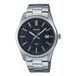 Casio Collection MTP-VD03D-1A Herenhorloge - Zilverkleurig Staal - Zwarte Wijzerplaat - 42 mm