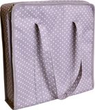 Artemio Opbergzak, bruin, 100% polyester, met handgreep, 35 x 35 x 8 cm