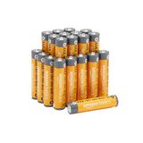 Amazon Basics 20 stuks hoogwaardige AAA-alkalinebatterijen, 1,5 volt, 10 jaar houdbaar