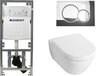 Villeroy & Boch Subway 2.0 Compact Toiletset - Hangend - Softclose - Inbouwreservoir - Glans Chroom