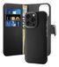 PURO Wallet Detachable iPhone 16 Pro Zwart