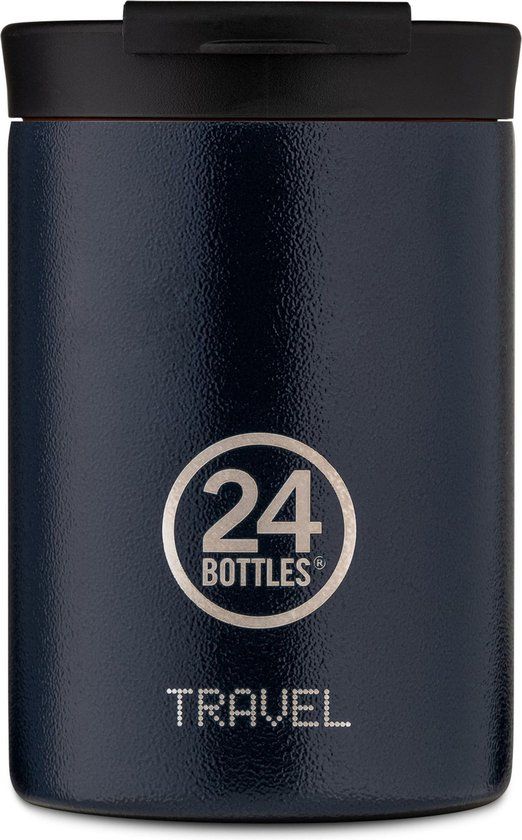 24 Bottles Travel Tumbler - Deep Blue - 350ml