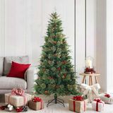 Prolenta Maison Exclusive Kunstkerstboom, groen, inklapbaar, 180 cm